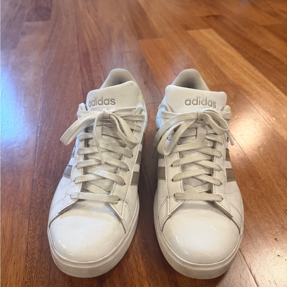Adidas Cloud White Athletic Shoes